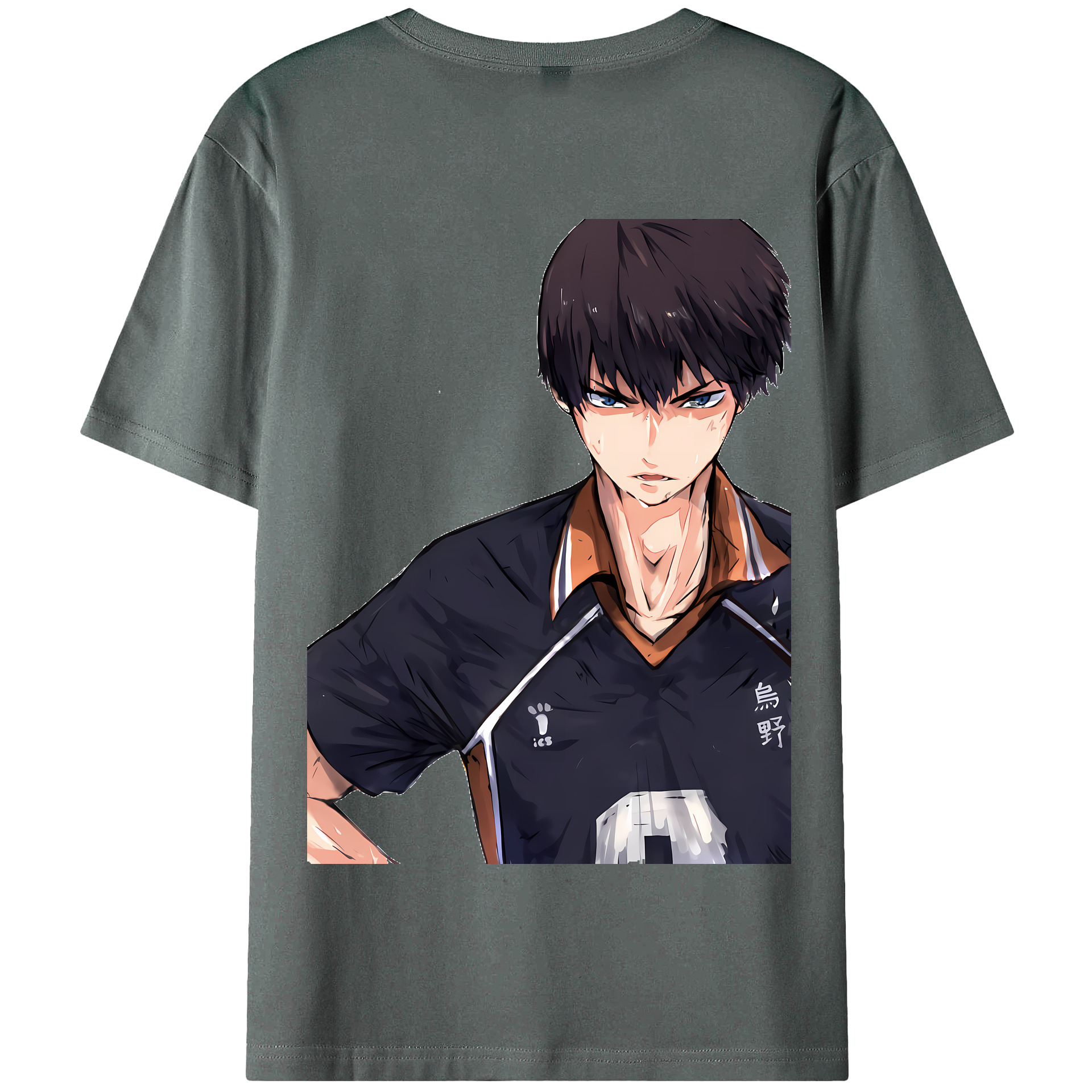 （画像用） ハイキュー!! Haikyu!! 綿100％半袖Tシャツ（背面プリント）